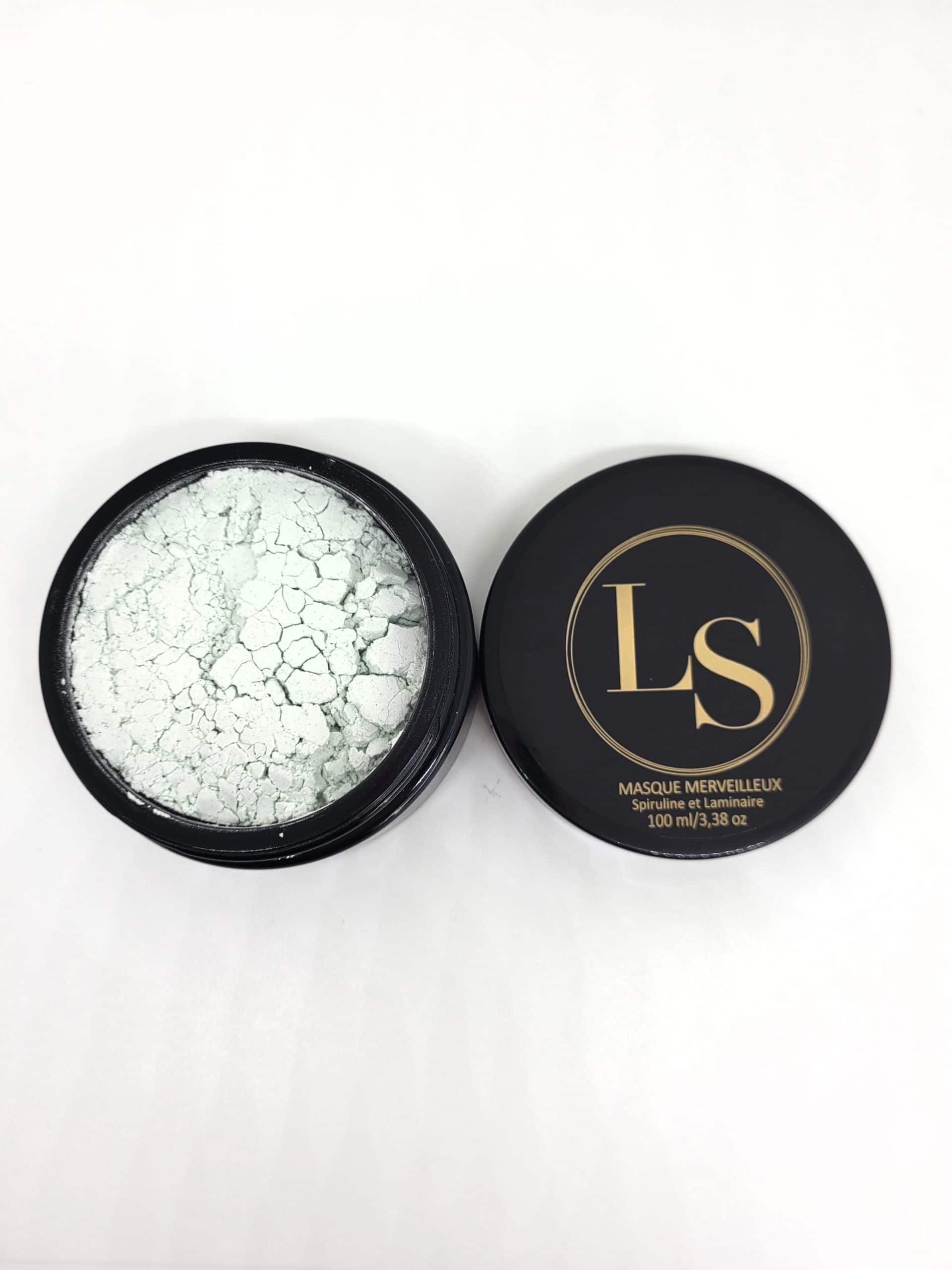 Masque Merveilleux Spiruline et Laminaire en poudre